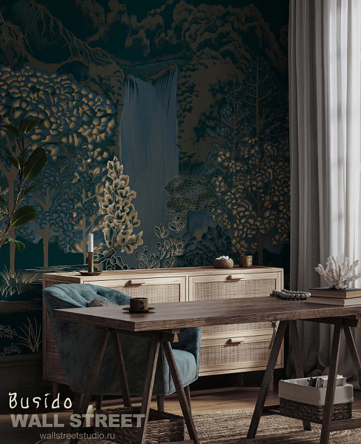 Фотообои в интерьере артикул Busido 10, BUSIDO, Wall street Фотообои в интерьере артикул Busido 10, BUSIDO, Wall street